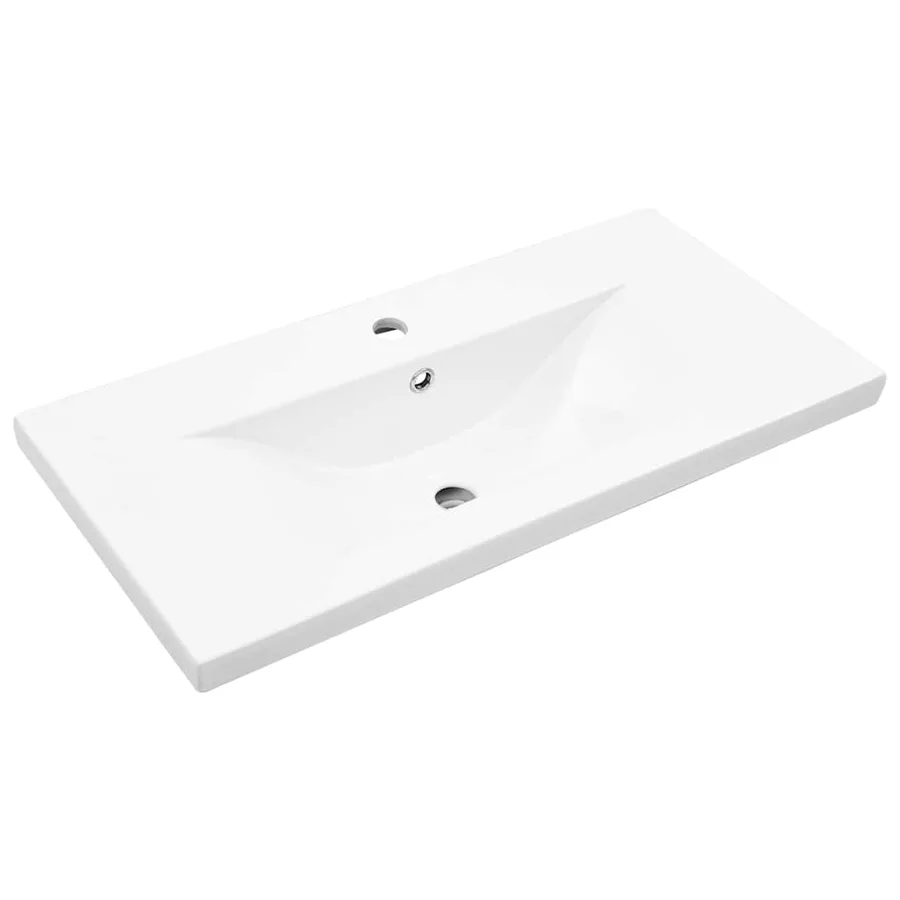 Meuble de Lavabo de Salle de Bain 2 pcs 80 x 38,5 x 48 cm - 5