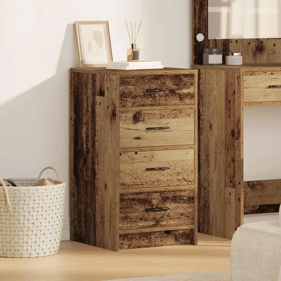 Buffet Bois ancien 40 x 41 x 75 cm Bois d'ingénierie