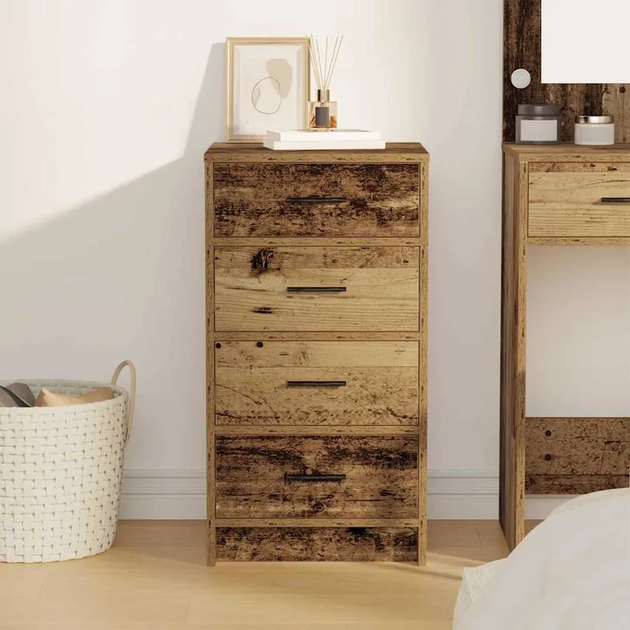 Buffet Bois ancien 40 x 41 x 75 cm Bois d'ingénierie - 4