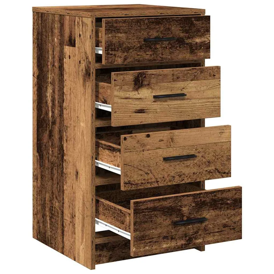 Buffet Bois ancien 40 x 41 x 75 cm Bois d'ingénierie - 5