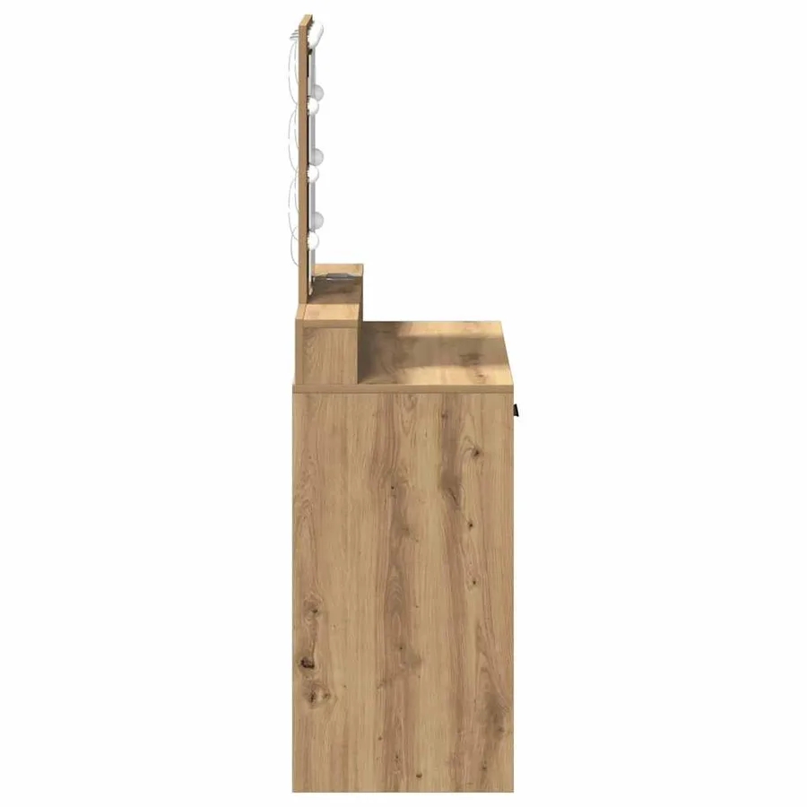 Table de Toilette Marron 79 x 41 x 140 cm Bois d'ingénierie - 6