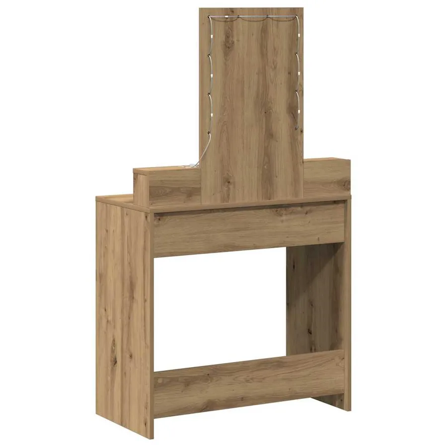 Table de Toilette Marron 79 x 41 x 140 cm Bois d'ingénierie - 7