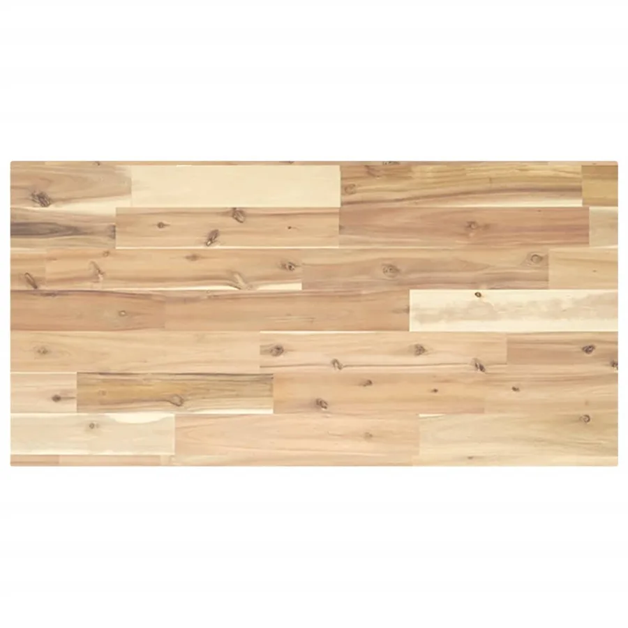 Dessus de meuble de salle de bain non traité bois d'acacia