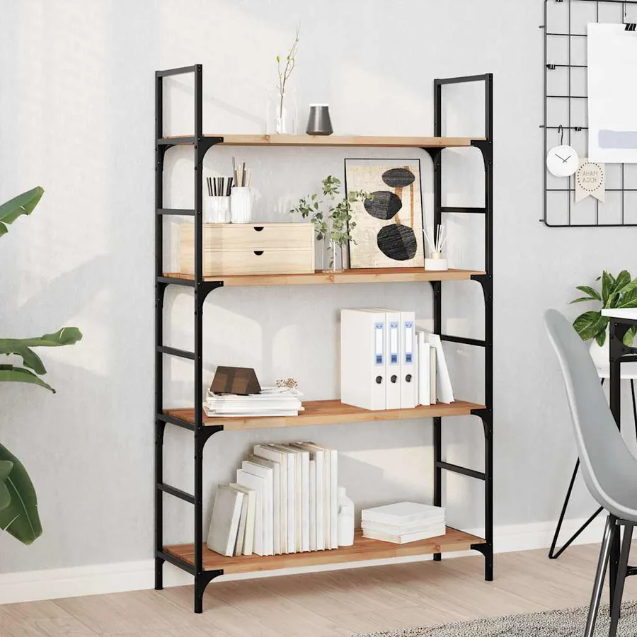 Étagères flottantes 3 pcs 80x30x2 cm acacia massif à l'huile