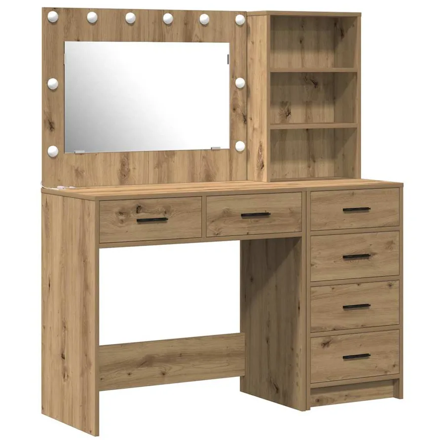 Table de Toilette 2 pcs Marron 78.5 x 41 x 135 cm - 2