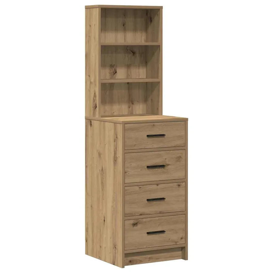 Table de Toilette 2 pcs Marron 78.5 x 41 x 135 cm - 6