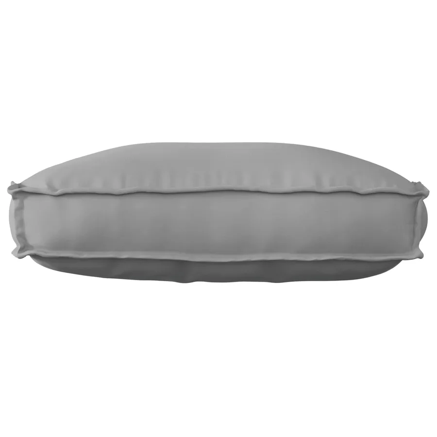 Coussin Gris 70 x 40 x 12 cm Tissu Oxford - 3