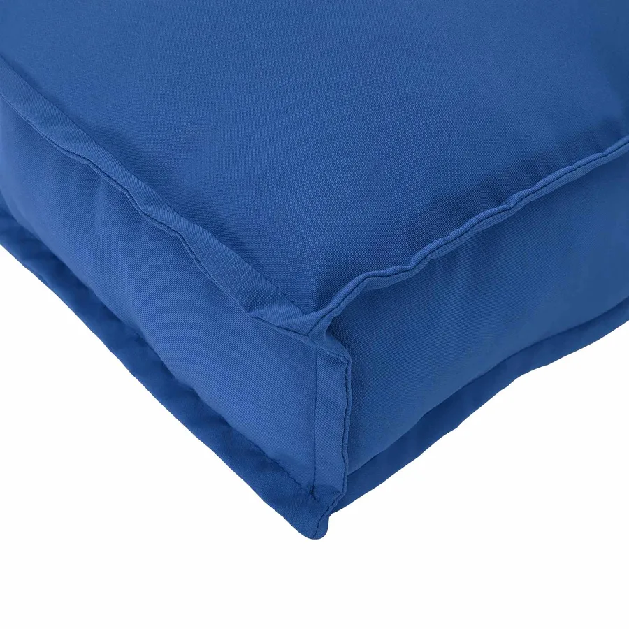 Coussin Bleu royal 70 x 40 x 12 cm Tissu Oxford - 5