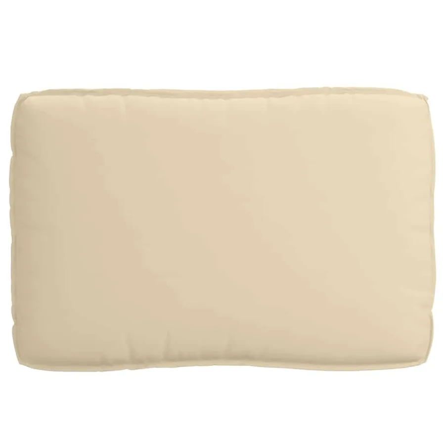 Coussin Beige 120 x 80 x 12 cm Tissu Oxford - 7