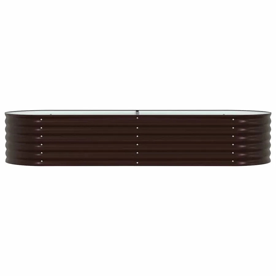 Lit surélevé Marron 240 x 80 x 44 cm Acier - 6