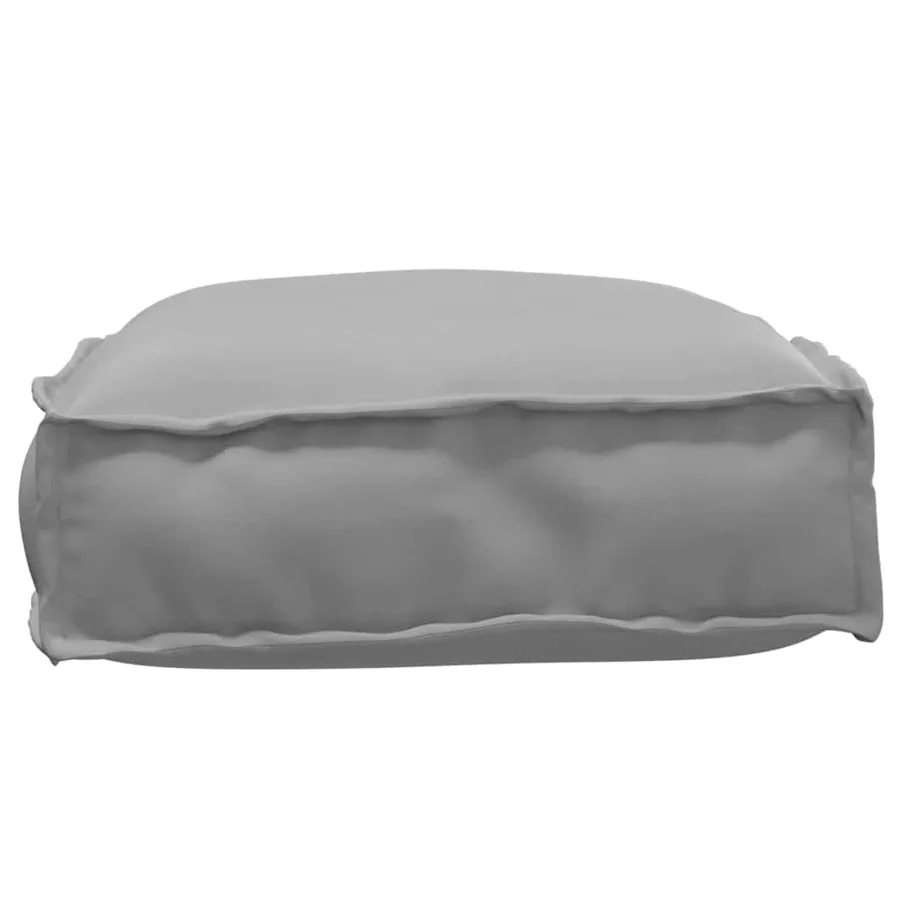 Coussin Gris 60 x 40 x 8 cm Tissu Oxford - 4