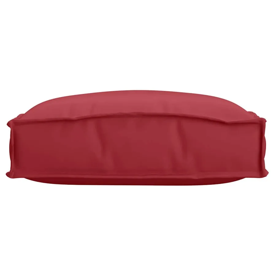 Coussin 2 pcs Bordeaux 40 x 40 x 8 cm Tissu Oxford - 6