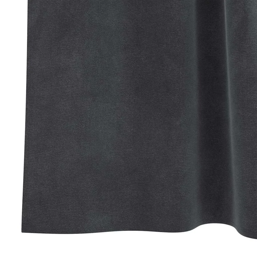 Rideaux occultants 2 pcs Gris clair 140 x 175 cm Velours - 6