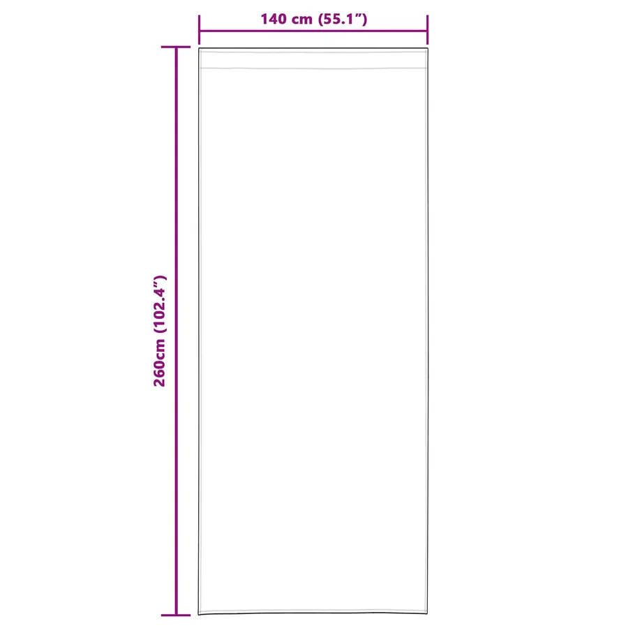 Rideaux occultants 2 pcs Gris foncé 140 x 260 cm Velours - 7