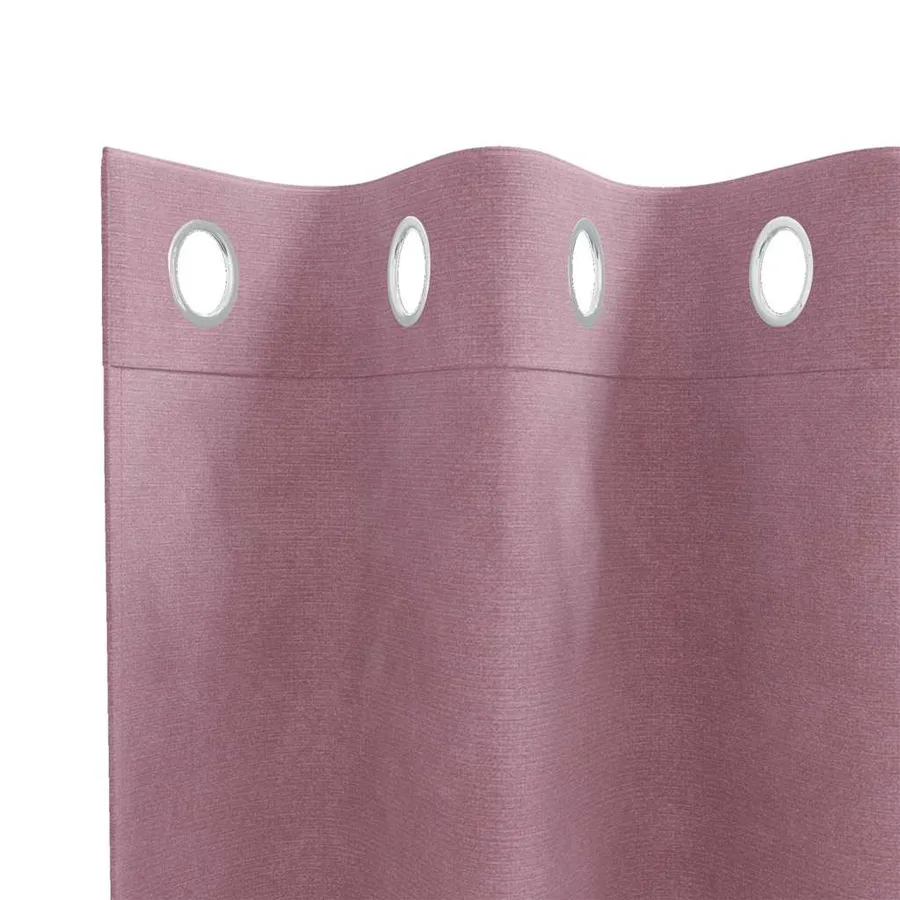 Rideaux occultants 2 pcs Rose foncé 140 x 175 cm Velours - 5