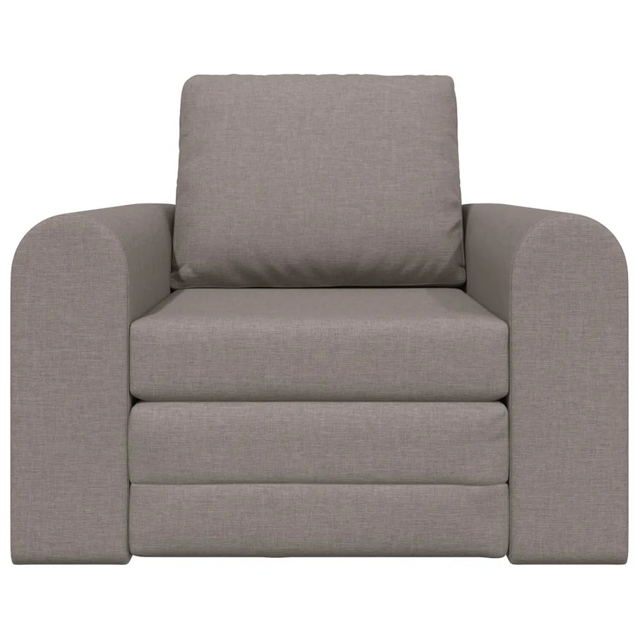 Canapé-Lit Taupe 98 x 71 x 83 cm tissu - 5