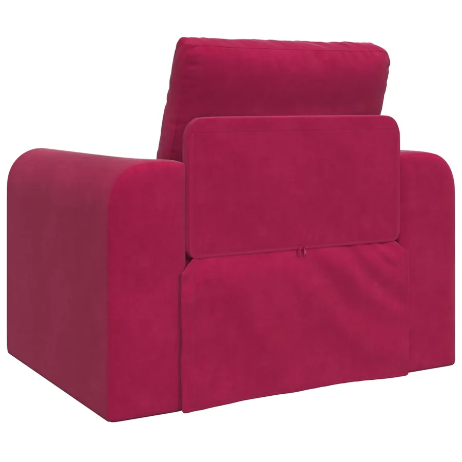 Canapé-Lit Bordeaux 98 x 71 x 83 cm Velours - 7