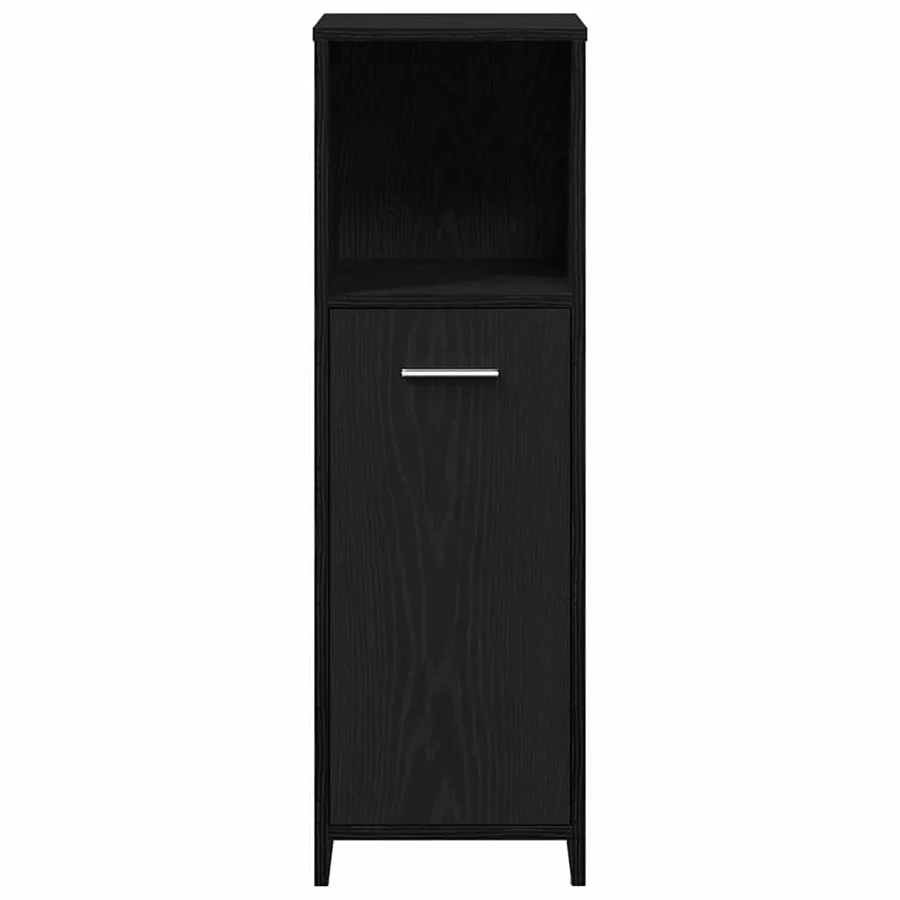 Ensemble de mobilier de salle de bain 3 pcs Chêne noir - 7