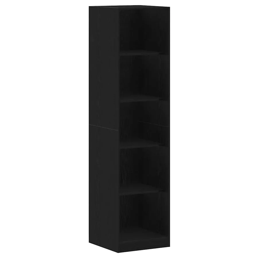 Armoire Chêne noir 50 x 50 x 200 cm Bois d'ingénierie - 2
