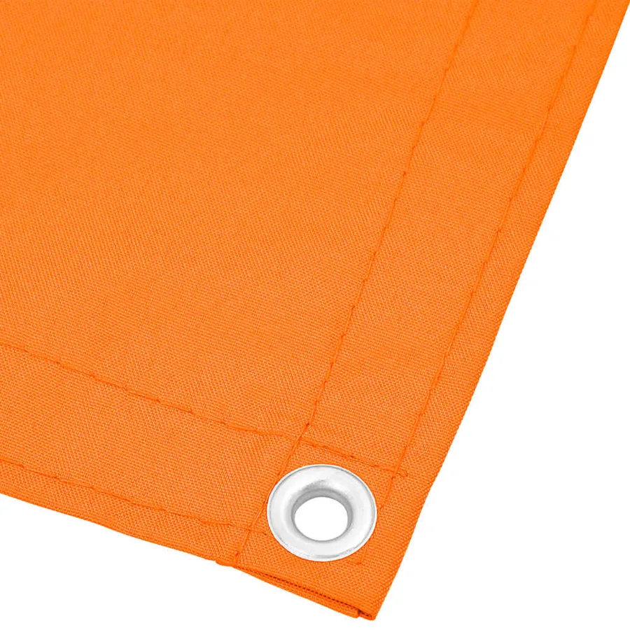 Paravent de balcon orange 75 x 800 cm 100 % polyester Oxford - 4