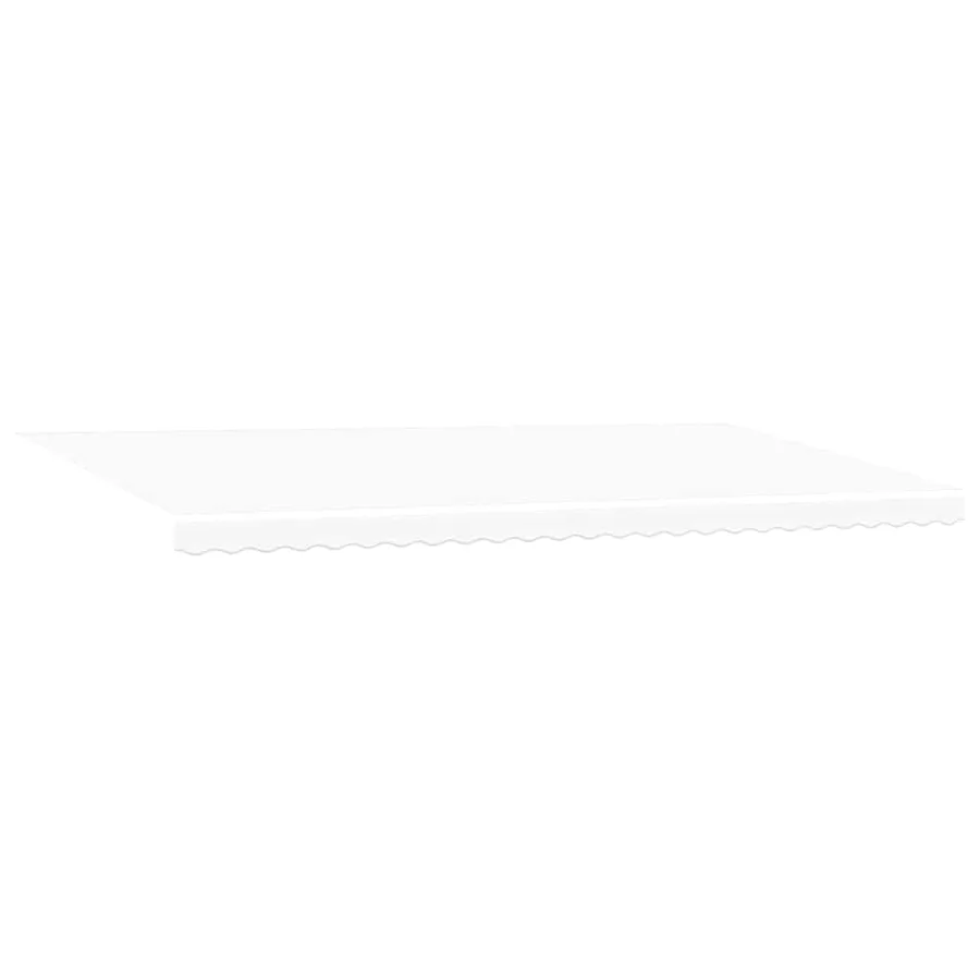 Auvent rétractable Blanc 600 × 300 cm Polyester - 5