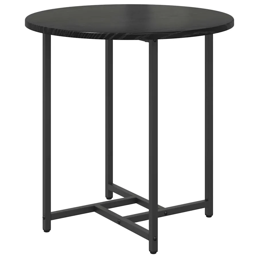 Ensemble de tables d'appoint 2 pcs Chêne noir - 5