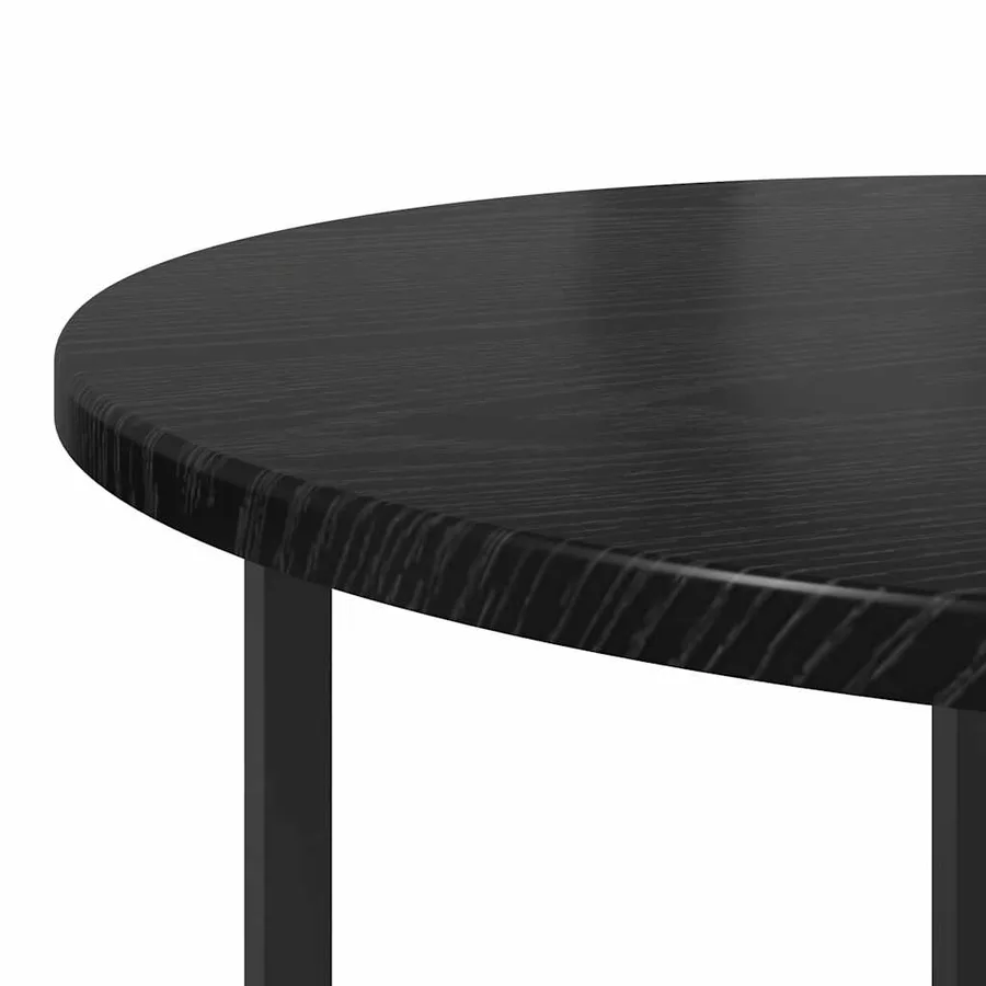 Ensemble de tables d'appoint 2 pcs Chêne noir - 7
