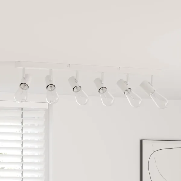 Spot de plafond Blanc 73 x 6,5 x 11,5 cm Métal