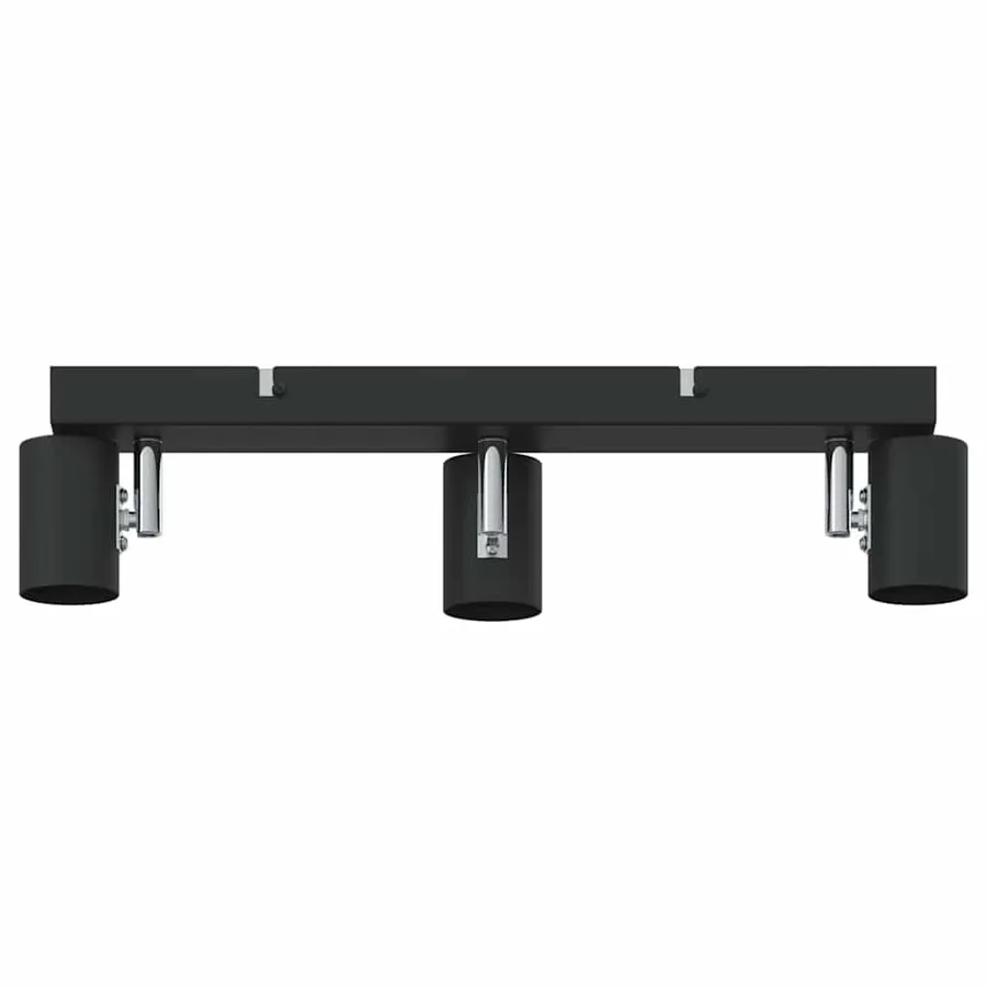 Spot de plafond Noir 38 x 6,5 x 11,5 cm Métal - 6