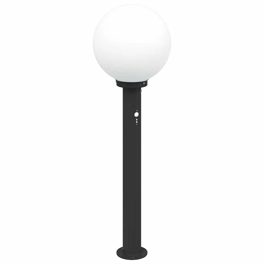 Borne lumineuse avec détecteur 80 cm Noir IP44 - 2