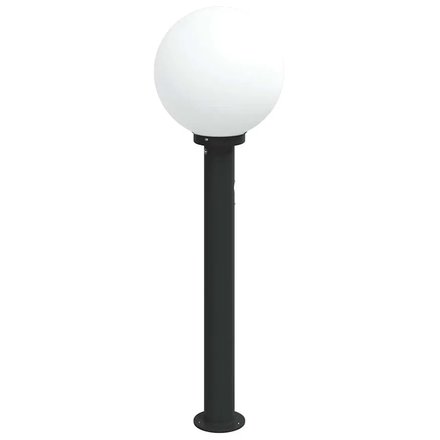 Borne lumineuse avec détecteur 80 cm Noir IP44 - 4