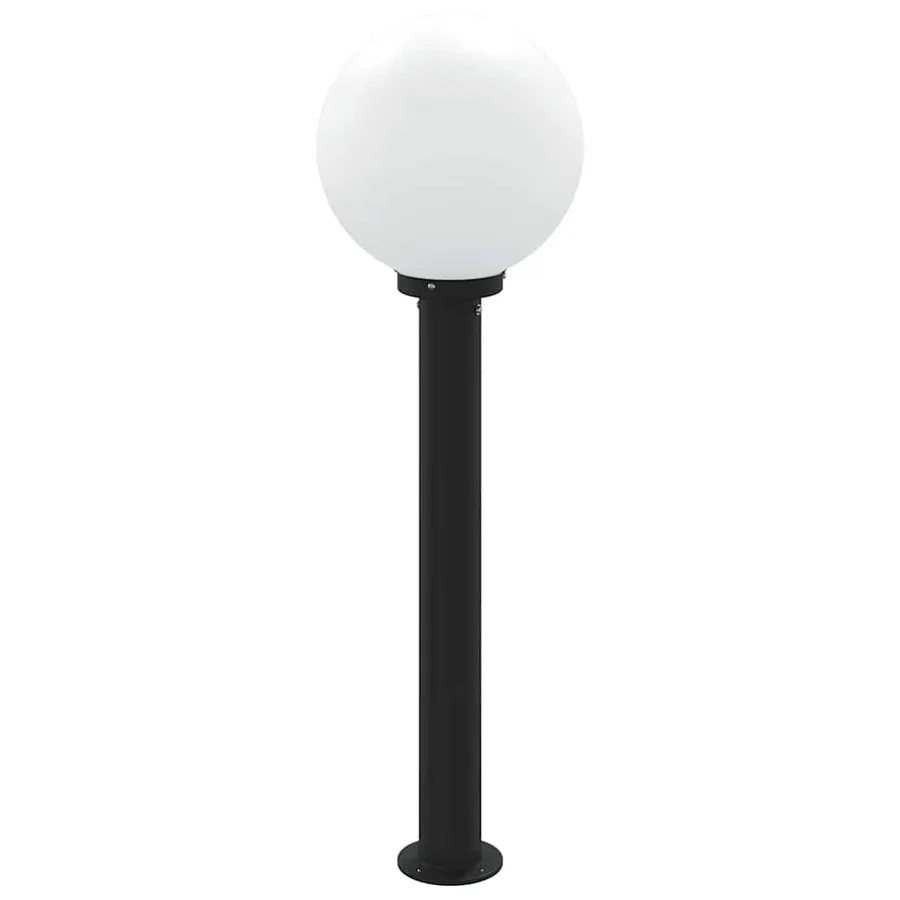 Borne lumineuse avec détecteur 80 cm Noir IP44 - 5