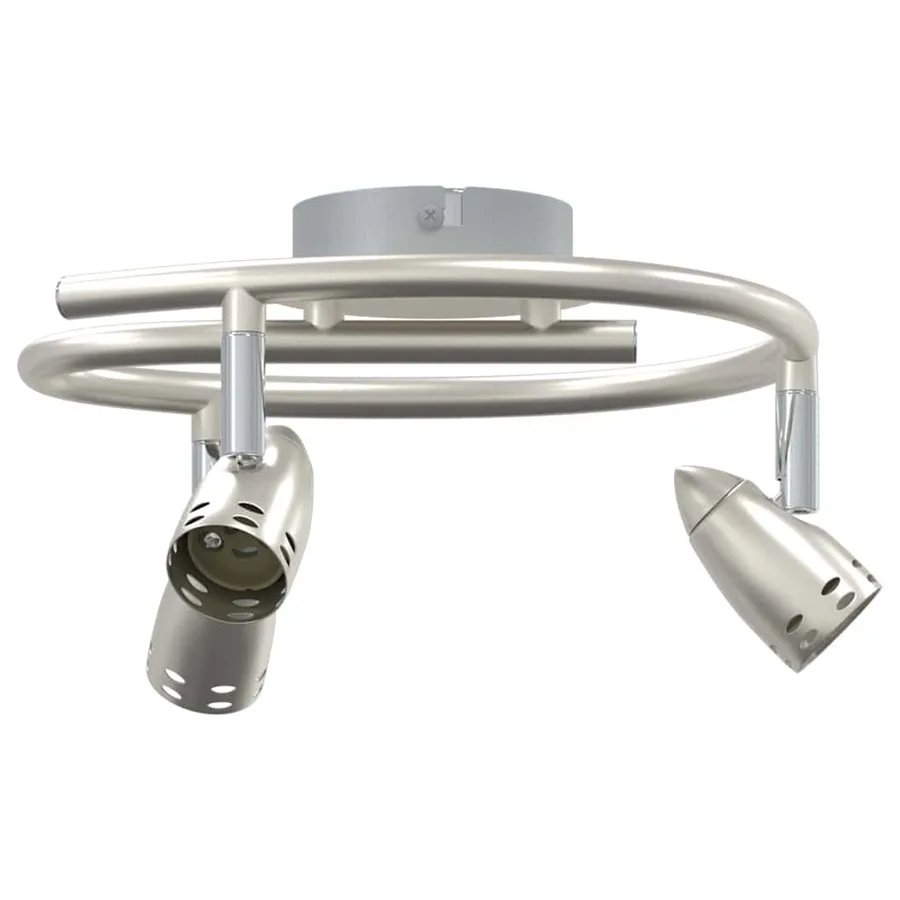 Spot de plafond Nickel 24 x 22 x 12,5 cm Métal - 2