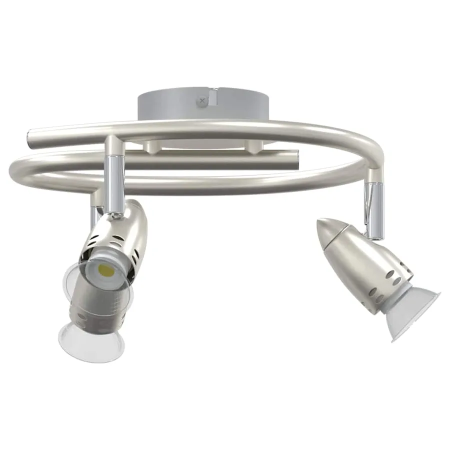 Spot de plafond Nickel 24 x 22 x 12,5 cm Métal - 3