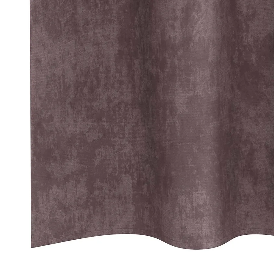 Rideaux en velours 2 pcs Marron 140 x 140 cm Velours - 6