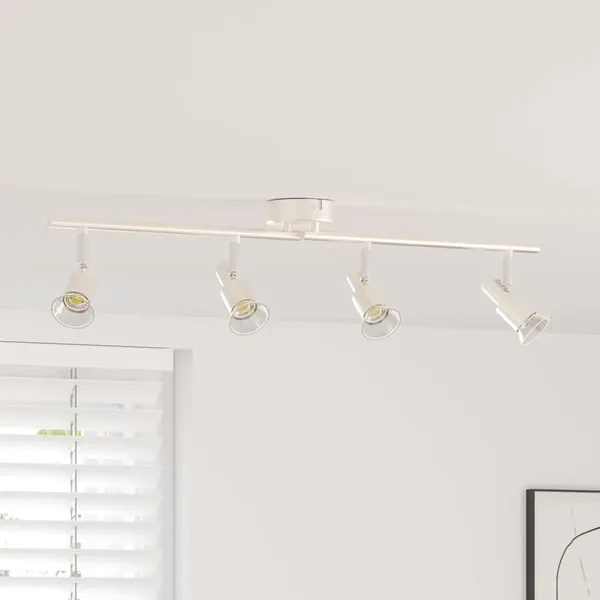 Spot de plafond Nickel 70 x 9 x 12,5 cm Acier