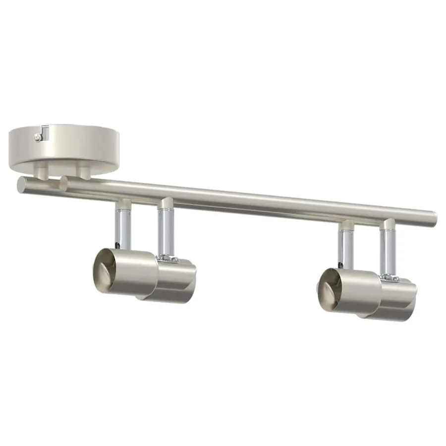 Spot de plafond Nickel 70 x 9 x 12,5 cm Acier - 6