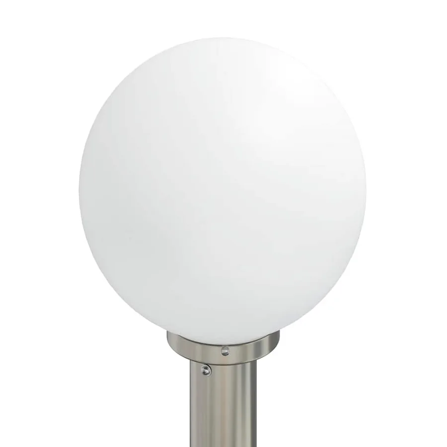 Borne lumineuse avec sortie 80 cm en acier inoxydable IP44 - 7