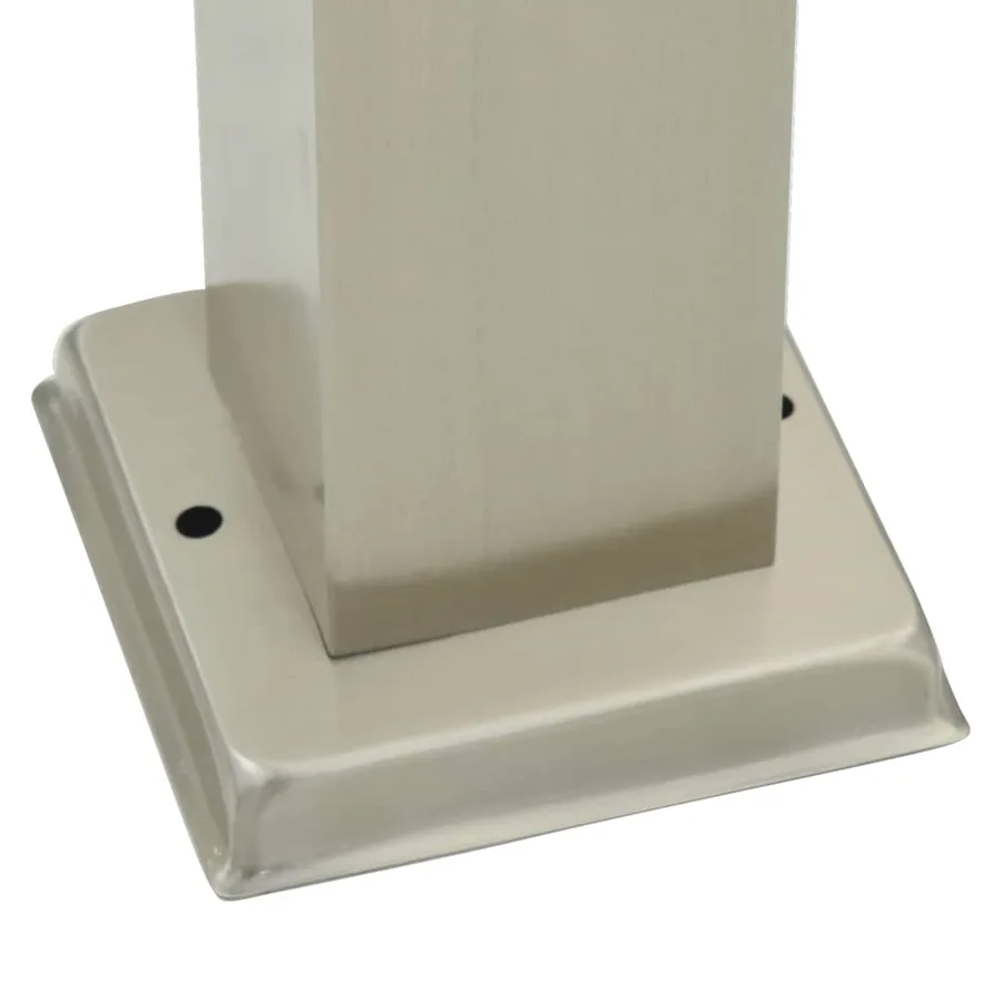 Borne lumineuse lot de 3 110 cm acier inoxydable IP44 - 8