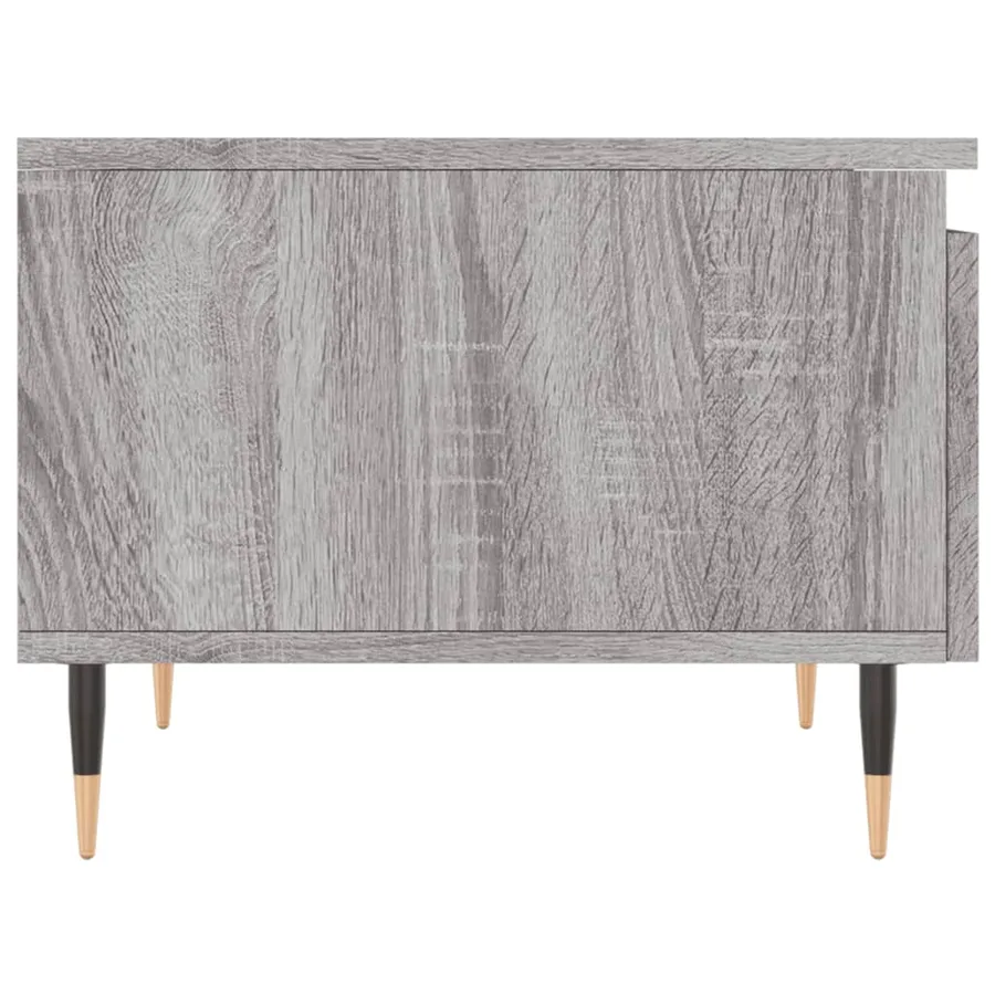 Tables basses 2 pcs sonoma gris 50x46x35 cm bois d'ingénierie - 8