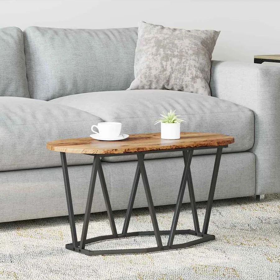 Table basse Bois Ancien 80 x 40 x 40.5 cm