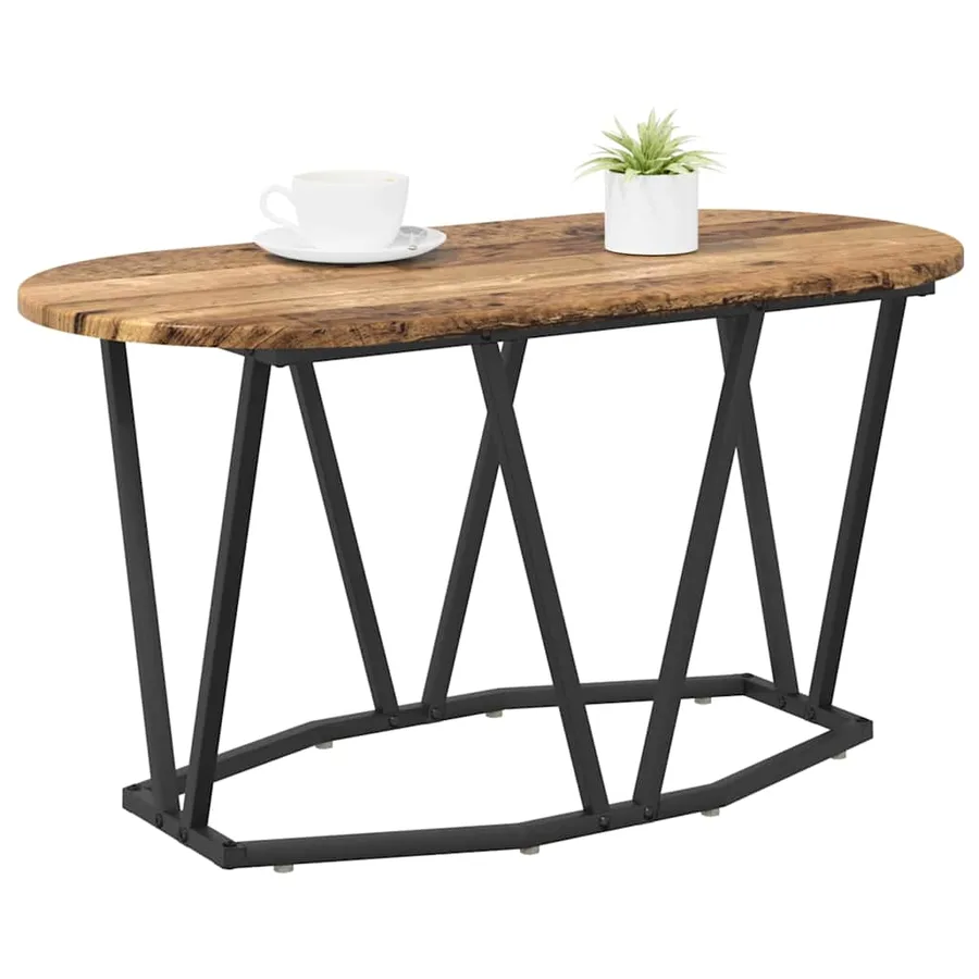 Table basse Bois Ancien 80 x 40 x 40.5 cm - 3