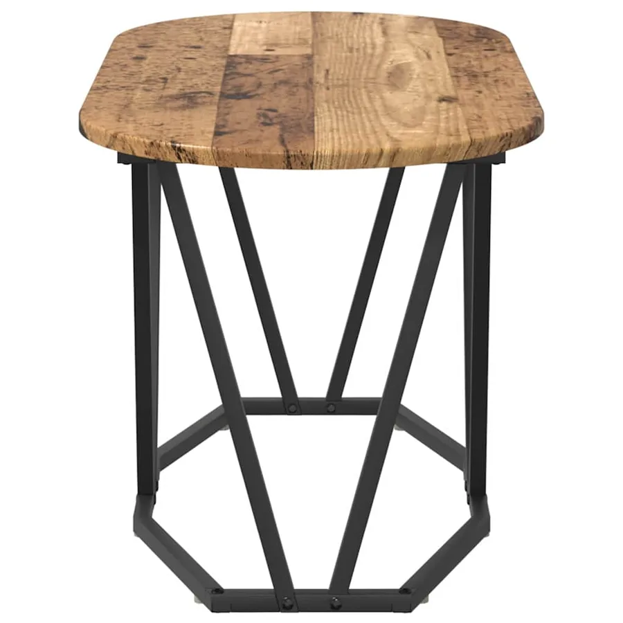 Table basse Bois Ancien 80 x 40 x 40.5 cm - 6