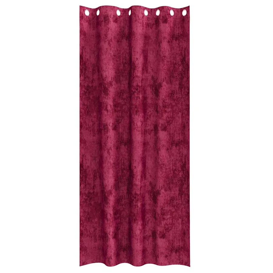 Rideaux en velours 2 pcs Bordeaux 260 x 140 cm Velours - 4