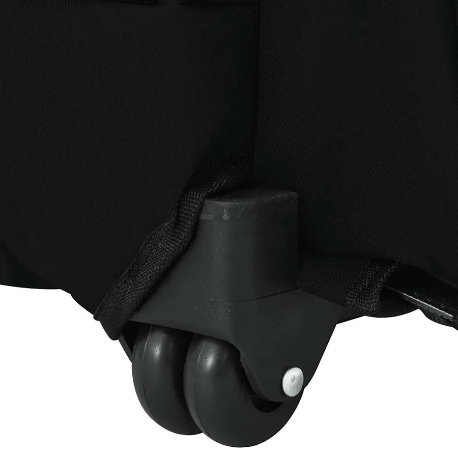 Chariot pour animaux de compagnie 3 en 1 Design Noir 48 x 32 x (57-106) cm Tissu Oxford - 10