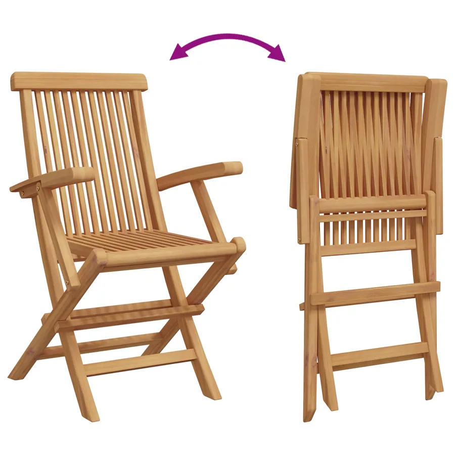Ensemble de salle à manger pour jardin 3 pcs Marron - 10
