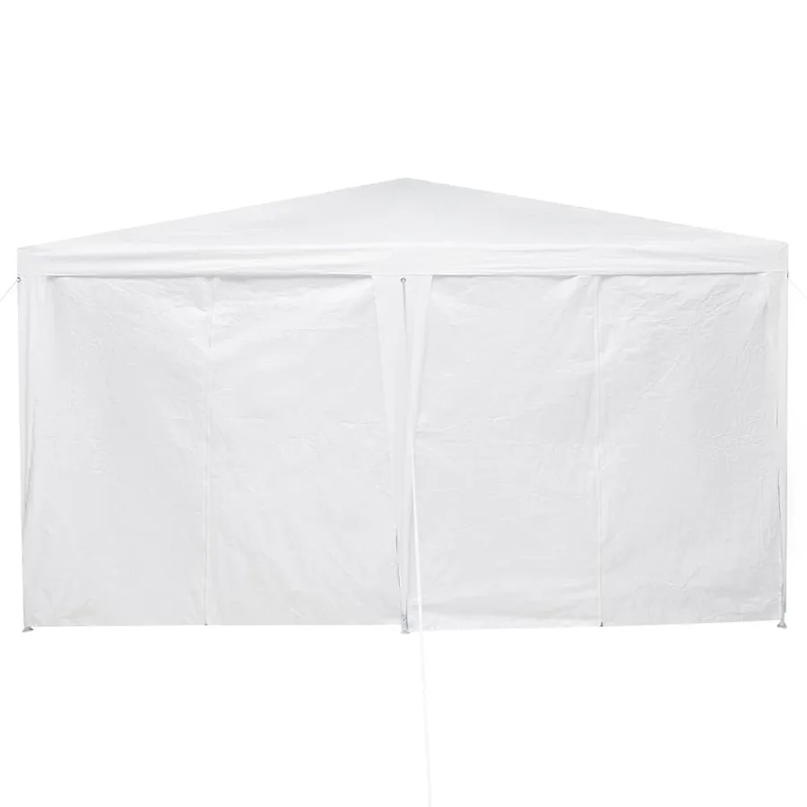 Tente de fête Blanc 400 x 400 x 266 cm Polyéthylène - 10