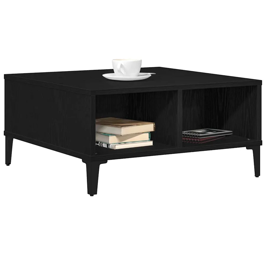 Table basse Chêne noir 60 x 60 x 30 cm - 3