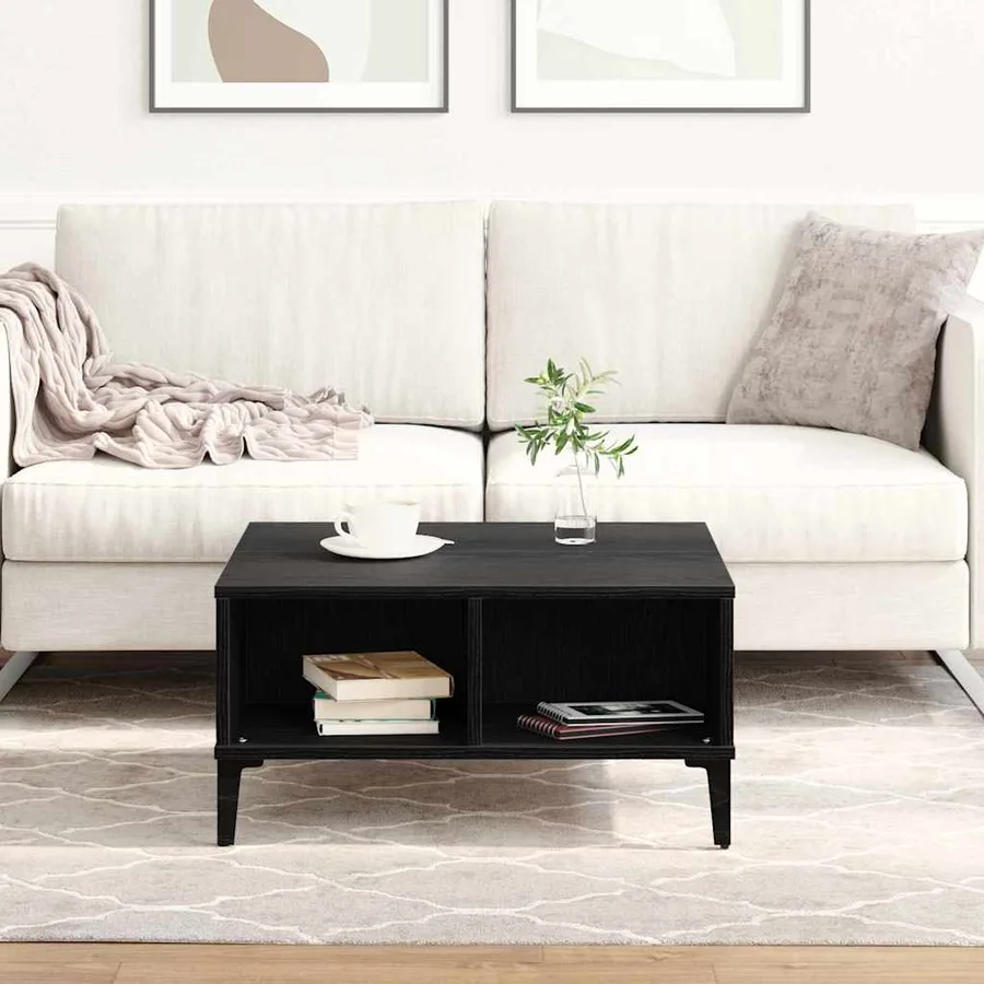 Table basse Chêne noir 60 x 60 x 30 cm - 4