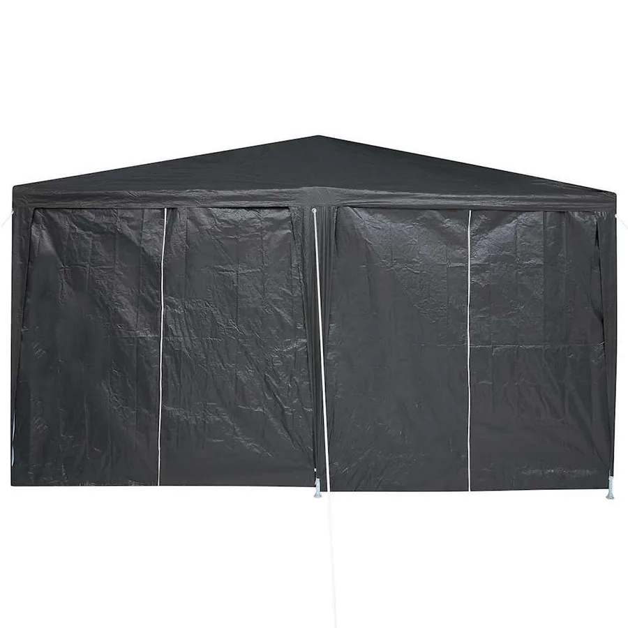 Tente de fête Anthracite 400 x 400 x 266 cm Polyéthylène - 8